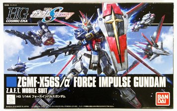 Force Impulse Gundam HGCE 1/144 (Bandai) збірна модель, Гандам аніме HS000066 фото