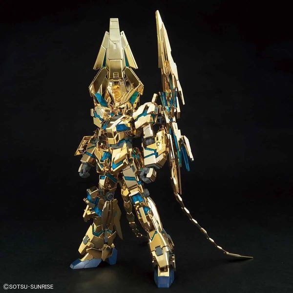 Gundam Unicorn 03 Phenex Destroy Mode (Narrative Ver.) Gold Coating HG 1/144 (Mobile Suit Gundam Narrative) сборная модель - Bandai, Gunpla HS001336 фото