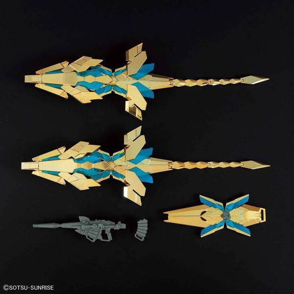Gundam Unicorn 03 Phenex Destroy Mode (Narrative Ver.) Gold Coating HG 1/144 (Mobile Suit Gundam Narrative) сборная модель - Bandai, Gunpla HS001336 фото