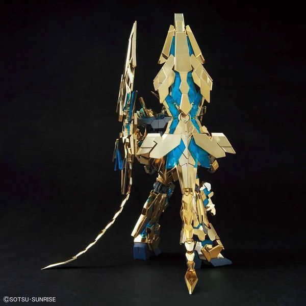 Gundam Unicorn 03 Phenex Destroy Mode (Narrative Ver.) Gold Coating HG 1/144 (Mobile Suit Gundam Narrative) сборная модель - Bandai, Gunpla HS001336 фото