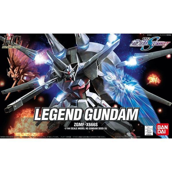 Сборная модель Bandai Legend Gundam HG 1/144 (Mobile Suit Gundam SEED Destiny) - Gunpla HS000342 фото