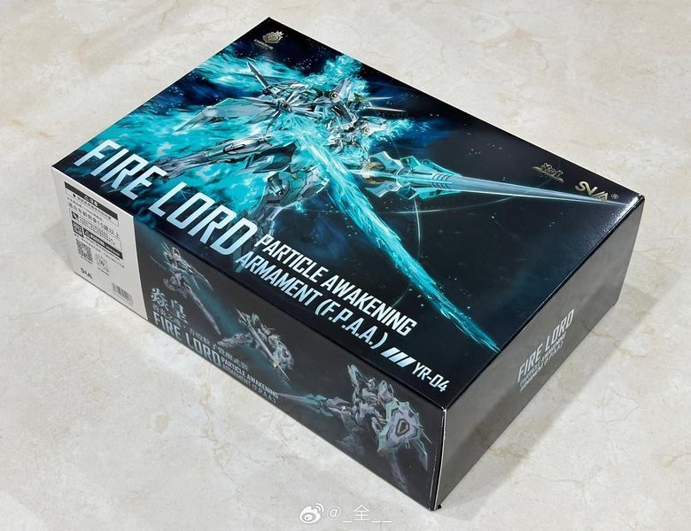 SNAA YR-04 Royal Series Fire Lord 1/100, сборная модель меха HS000780 фото