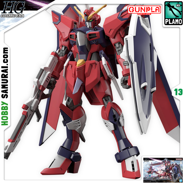 Immortal Justice Gundam HG 1/144 (Bandai) збірна модель, Гандам аніме HS000185 фото