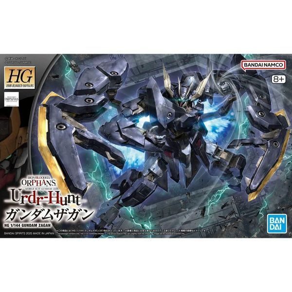 Збірна модель Zagan Gundam HG 1/144 (Iron-Blooded Orphans) - Bandai, Gunpla HS000711 фото