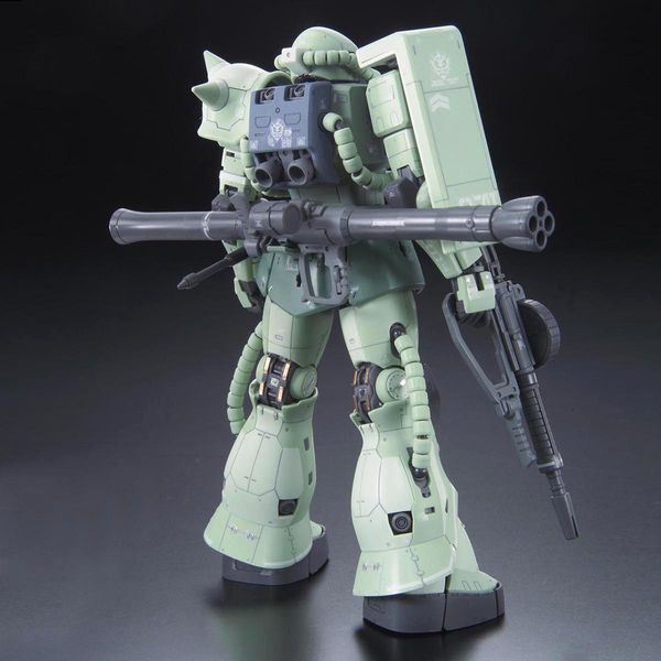 MS-06F Zaku II Gundam RG 1/144 (Bandai) збірна модель, Гандам аніме HS000049 фото