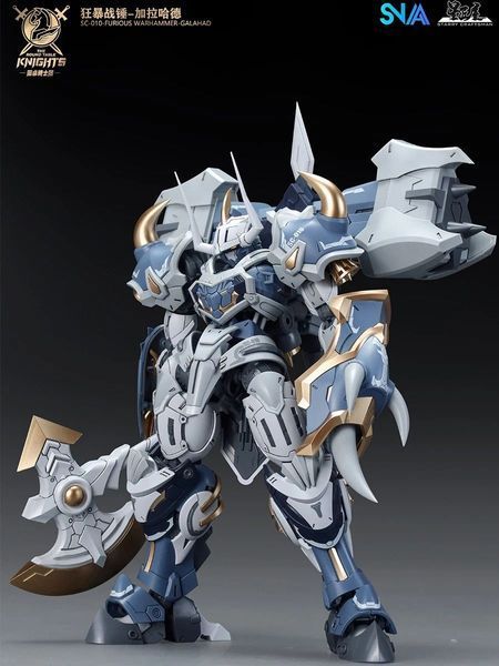 Збірна модель меха SC-010 Furious Warhammer Galahad 1/144 (The Round Table Knights) - SNAA HS001518 фото