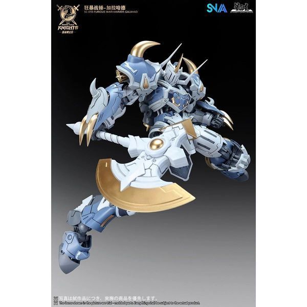 Збірна модель меха SC-010 Furious Warhammer Galahad 1/144 (The Round Table Knights) - SNAA HS001518 фото