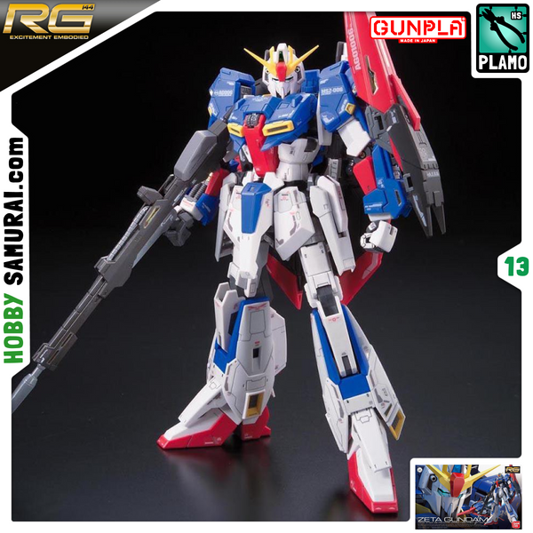 Zeta Gundam RG 1/144 (Bandai) збірна модель, Гандам аніме HS000043 фото