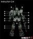 1/144 НG GM Spartan Gundam, водні декалі EVO - флуоресцент HS001041 фото 3