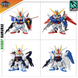 Сборные модели Bandai BB Senshi C.E. Fateful Confrontation Set (Mobile Suit Gundam SEED, SEED Destiny) - Gunpla HS000757 фото 1