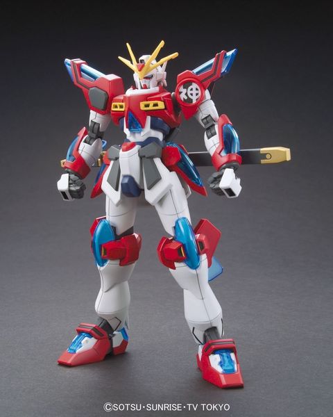 Kamiki Burning Gundam HGBF 1/144 (Bandai) збірна модель, Гандам аніме HS000255 фото