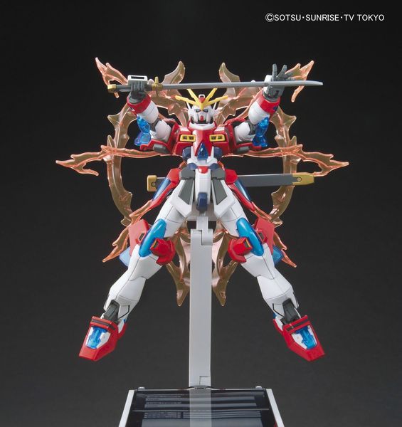 Kamiki Burning Gundam HGBF 1/144 (Bandai) збірна модель, Гандам аніме HS000255 фото