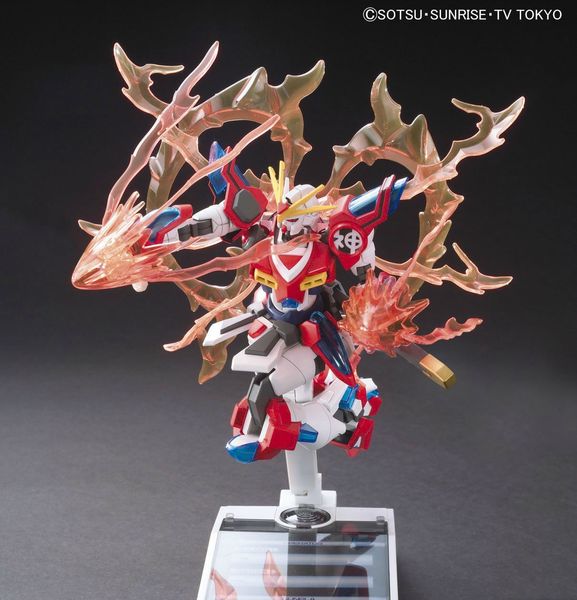 Kamiki Burning Gundam HGBF 1/144 (Bandai) збірна модель, Гандам аніме HS000255 фото