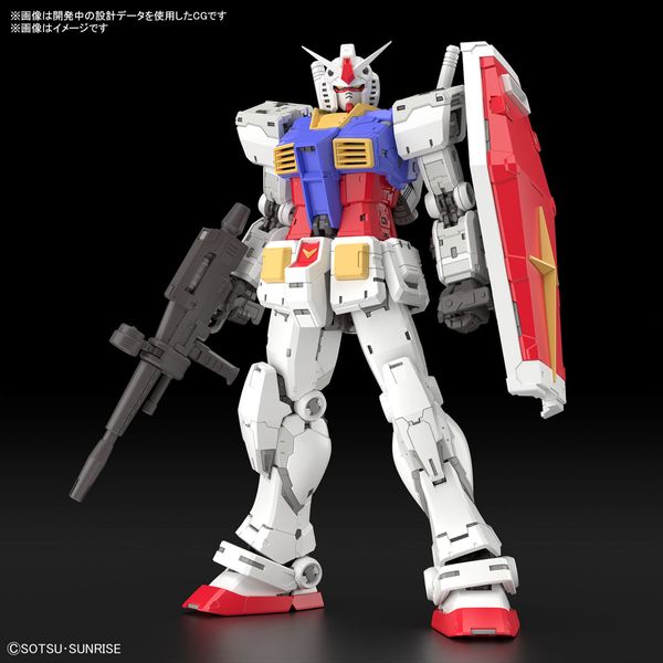 RX-78-2 Gundam Ver.2.0 RG 1/144 (Bandai) збірна модель, Гандам аніме HS000435 фото