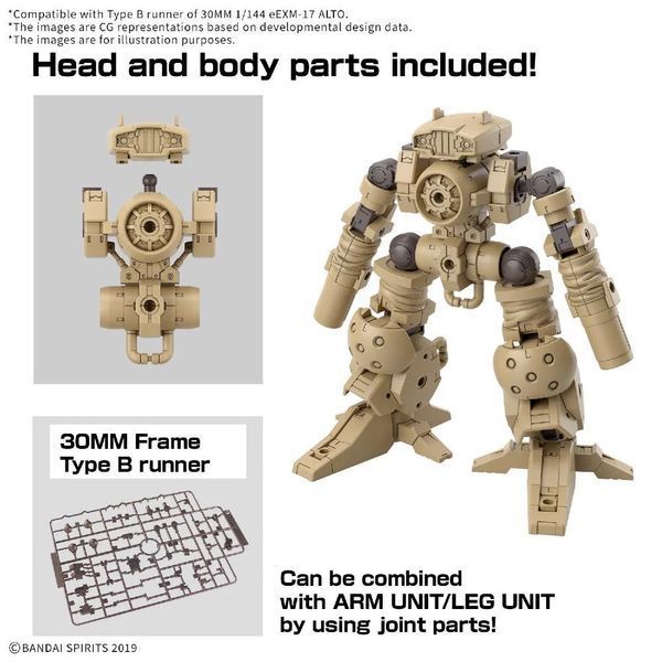 Комплект додаткових деталей 18 (Arm Unit / Leg Unit 2) 1/144 30 Minute Missions, збірна модель HS000934 фото
