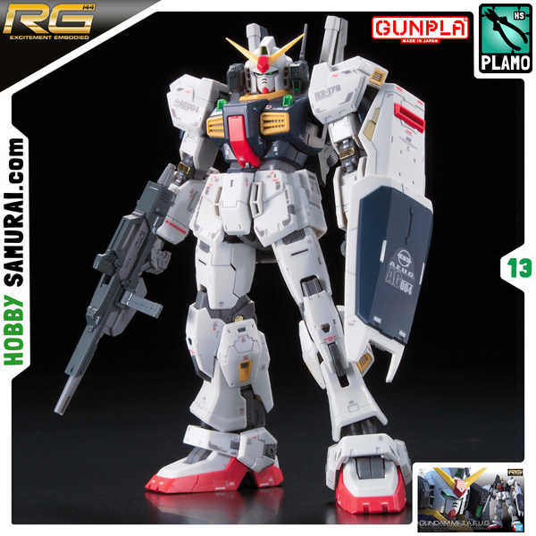 Mk-II AEUG Version Prototype RX-178 Gundam RG 1/144 (Bandai) збірна модель, Гандам аніме HS000045 фото