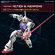 RX-78-2 Gundam Ver.2.0 RG 1/144 (Bandai) збірна модель, Гандам аніме HS000435 фото 11