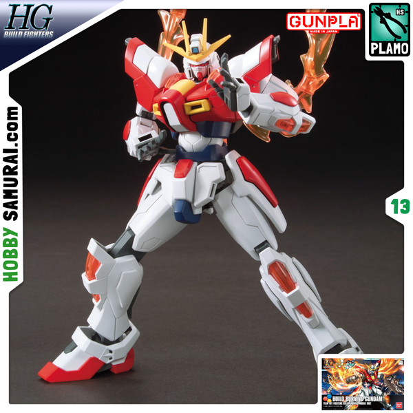 Build Burning Gundam HGBF 1/144 (Bandai) збірна модель, Гандам аніме HS000245 фото