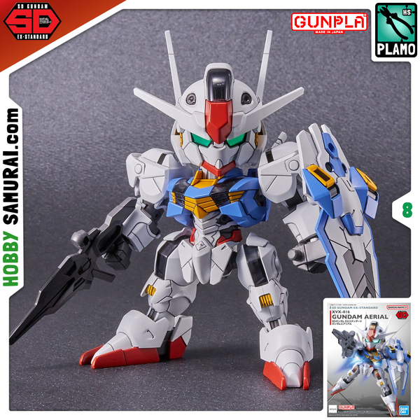 Gundam Aerial SDEX (Bandai) збірна модель, Гандам аніме HS000124 фото