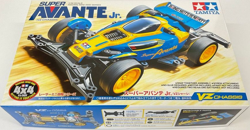 Mini 4WD Super Avante Jr. Tamiya 18101 (VZ Chassis) 1/32 HS000075 фото