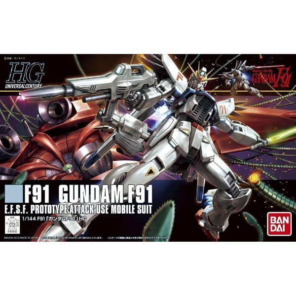 Gundam F91 HG 1/144 (Mobile Suit Gundam F91) збірна модель - Bandai, Gunpla HS000116 фото