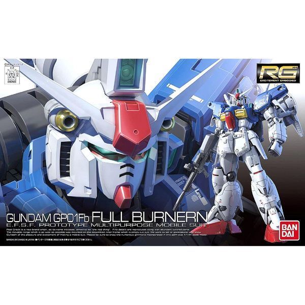 RX-78GP01Fb Gundam GP01 Full-Burnern RG 1/144 (Mobile Suit Gundam 0083: Stardust Memory) сборная модель - Bandai, Gunpla HS000041 фото