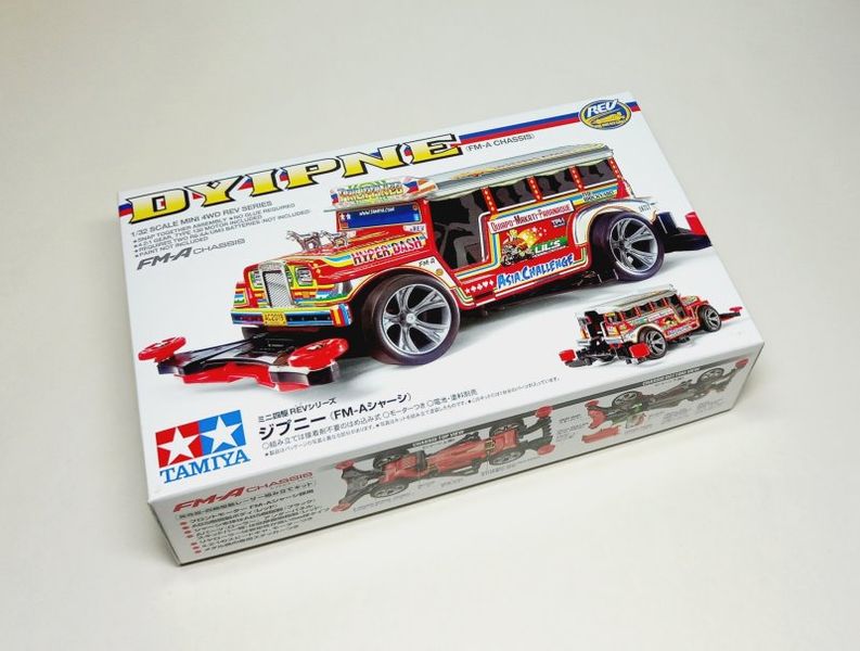 Mini 4WD Super Dyipne Tamiya 18717 (FM-A Chassis) 1/32 HS000077 фото