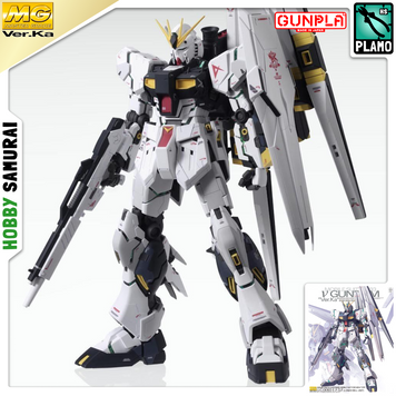 RX-93 Nu MG Ver.Ka 1/100 (Mobile Suit Gundam: Char's Counterattack) збірна модель - Bandai, Gunpla HS000227 фото