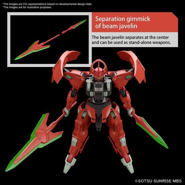 Darilbalde HG 1/144 (Mobile Suit Gundam: The Witch from Mercury) сборная модель - Bandai, Gunpla HS000079 фото
