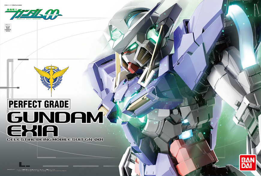 Exia Gundam PG 1/60 (Bandai) збірна модель, Гандам аніме HS000445 фото