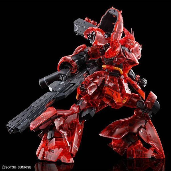 Збірна модель P-Bandai RG 1/144 MSN-04 Sazabi [Clear Color ver.] - Gunpla HS000725 фото
