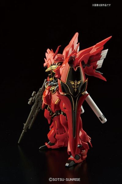 MSN-06S Sinanju Gundam RG 1/144 (Bandai) збірна модель, Гандам аніме HS000032 фото