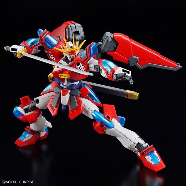 Shin Burning Gundam HG 1/144 (Bandai) збірна модель, Гандам аніме HS000348 фото