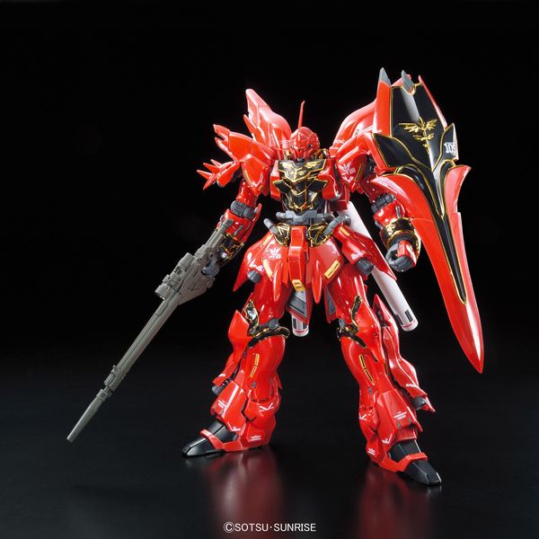 MSN-06S Sinanju Gundam RG 1/144 (Bandai) збірна модель, Гандам аніме HS000032 фото