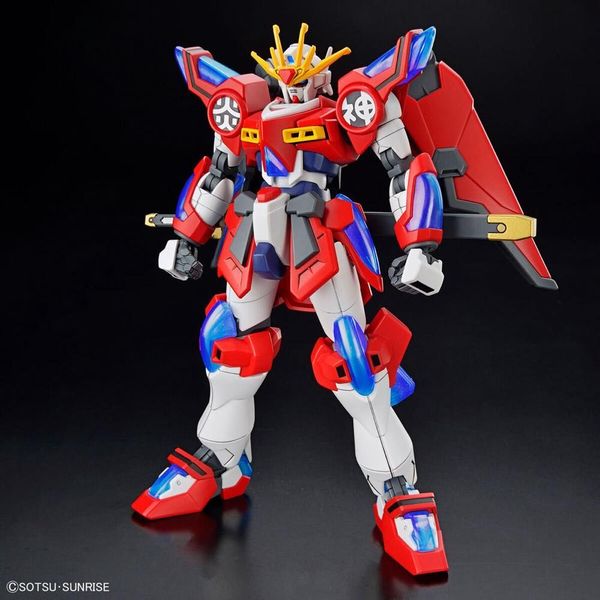 Shin Burning Gundam HG 1/144 (Bandai) збірна модель, Гандам аніме HS000348 фото