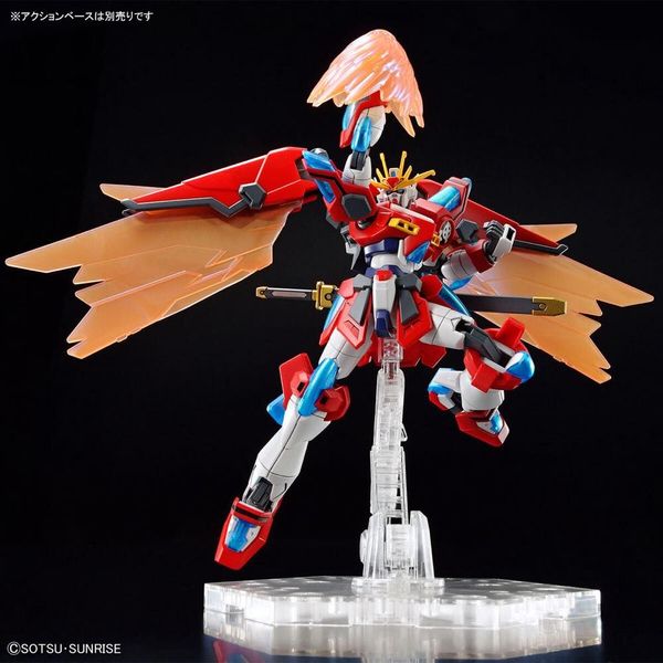 Shin Burning Gundam HG 1/144 (Bandai) збірна модель, Гандам аніме HS000348 фото