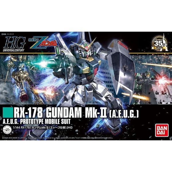 Збірна модель Bandai RX-178 Gundam Mk-II (A.E.U.G.) HG 1/144 (Mobile Suit Zeta Gundam) - Gunpla HS000083 фото