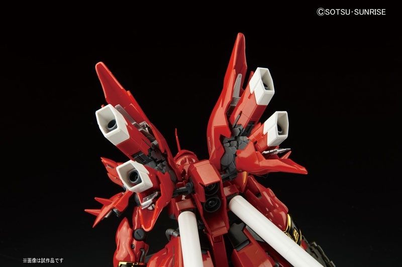 MSN-06S Sinanju Gundam RG 1/144 (Bandai) збірна модель, Гандам аніме HS000032 фото