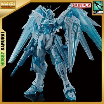 Збірна модель P-Bandai MG 1/100 Freedom Gundam Ver. 2.0 (Cross Contrast Color) Clear Blue - Gunpla HS001057 фото