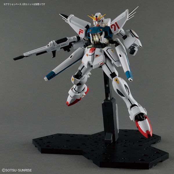 F91 Ver.2.0 Gundam MG 1/100 (Bandai) збірна модель, Гандам аніме HS000293 фото