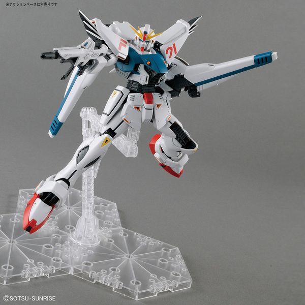 F91 Ver.2.0 Gundam MG 1/100 (Bandai) збірна модель, Гандам аніме HS000293 фото