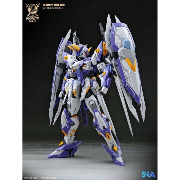 Сборная модель меха Aegis Knight Achilles SC-004 1/144 (The Round Table Knights) - SNAA HS001069 фото