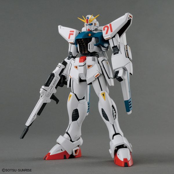 F91 Ver.2.0 Gundam MG 1/100 (Bandai) збірна модель, Гандам аніме HS000293 фото