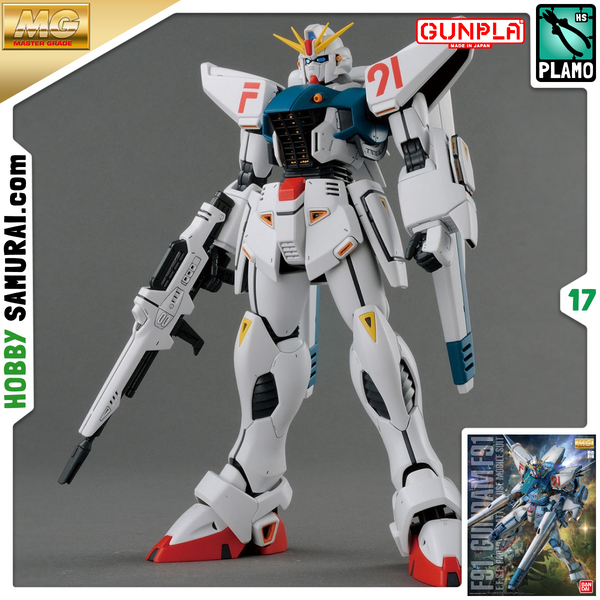 F91 Ver.2.0 Gundam MG 1/100 (Bandai) збірна модель, Гандам аніме HS000293 фото