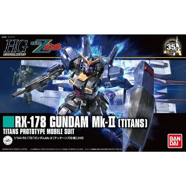 Сборная модель Bandai Gundam Mk-II Titans HG 1/144 (Mobile Suit Zeta Gundam) - Gunpla HS000085 фото