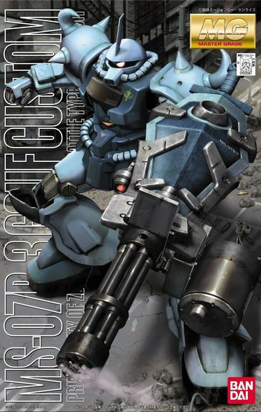 MS-07B-3 Gouf Custom Gundam MG 1/100 (Bandai) збірна модель, Гандам аніме HS000331 фото