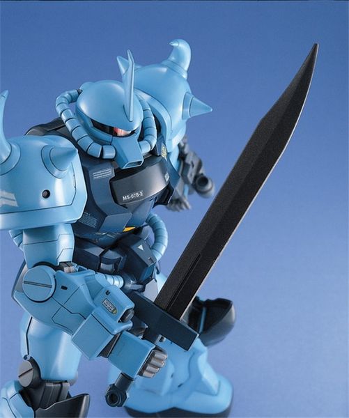 MS-07B-3 Gouf Custom Gundam MG 1/100 (Bandai) збірна модель, Гандам аніме HS000331 фото