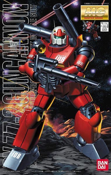 RX-77-2 Guncannon MG 1/100 (Mobile Suit Gundam) збірна модель - Bandai, Gunpla HS001477 фото