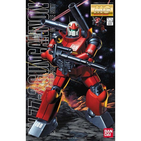 RX-77-2 Guncannon MG 1/100 (Mobile Suit Gundam) збірна модель - Bandai, Gunpla HS001477 фото