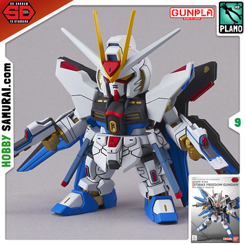 Strike Freedom Gundam SD (Bandai) збірна модель, Гандам аніме HS000246 фото